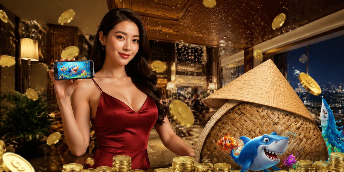 Người chơi vn100 tham gia game bắn cá với voucher ưu đãi tại Huế